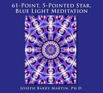 61-Point, 5-Pointed Star, Blue Light Meditation